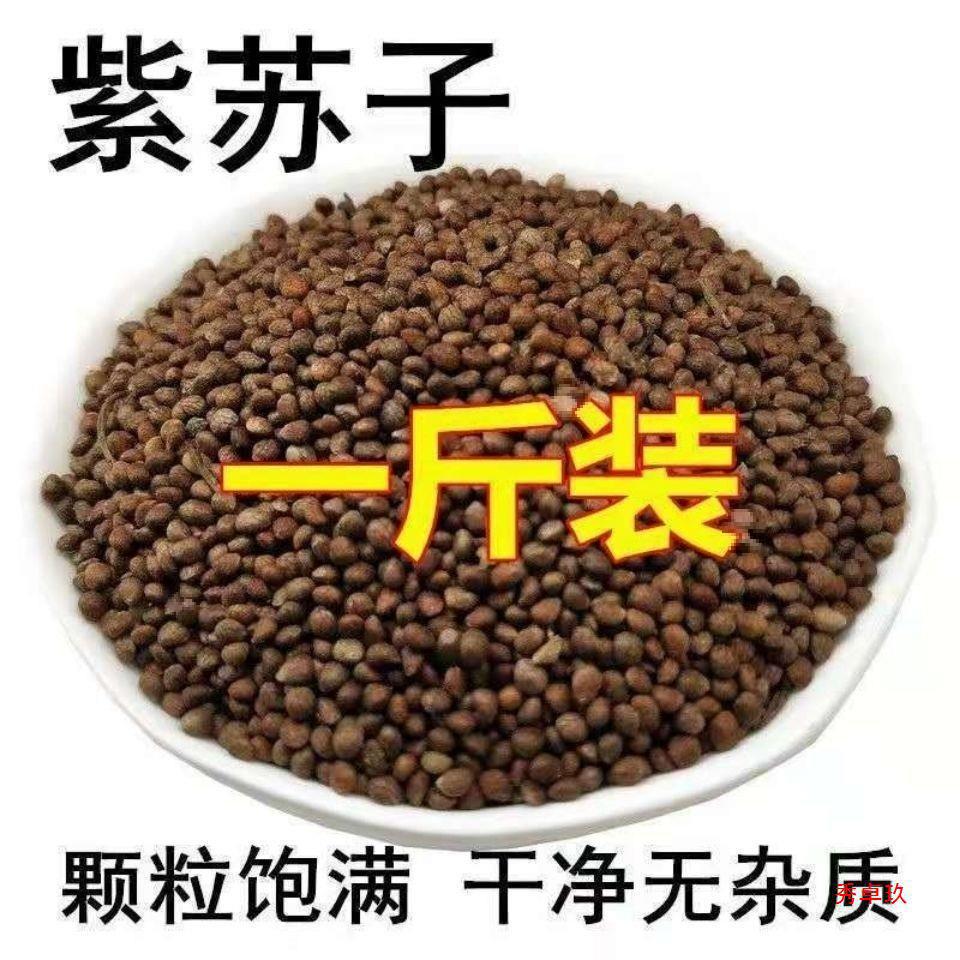 紫苏子批发苏子粒熟紫苏籽粉新货无硫材小苏子生紫苏籽