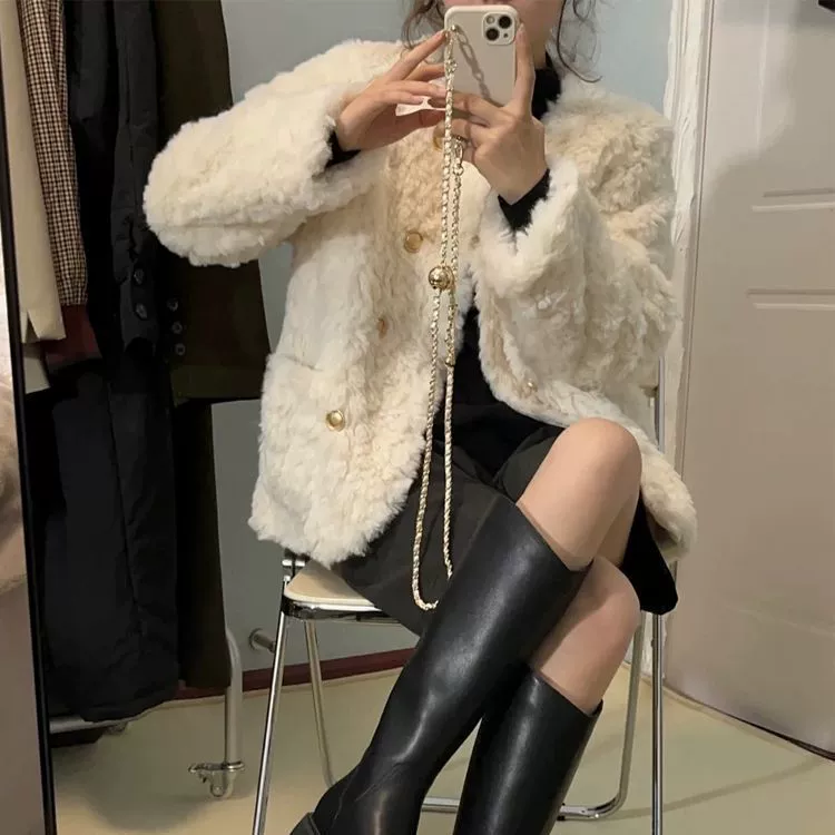 Зимнее пуховик, стиль Chanel, для подростков, свободный крой, оверсайз