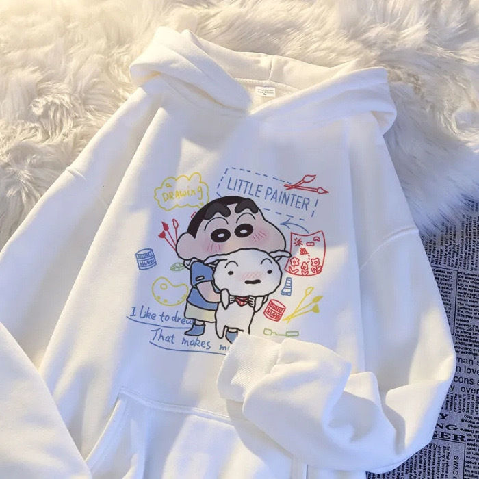 Cute Cartoon Hooded Sweatshirt 7