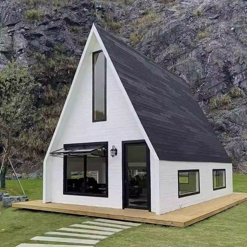 Casa de alojamiento en línea moderna creativa móvil Bosque Beachfront Inn Hotel Villa Patio Ocio al aire libre