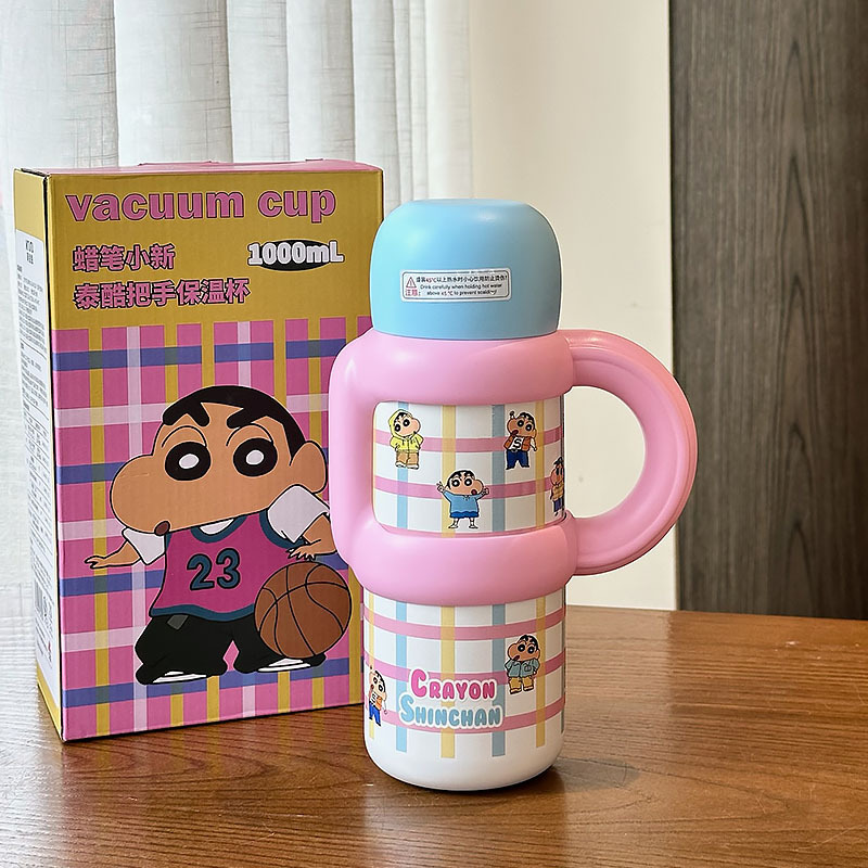 Crayón pequeño nuevo taza de aislamiento para chicas de alta capacidad de taza de agua de alta capacidad de taza de hielo de oficina hervidor regalo de cumpleaños