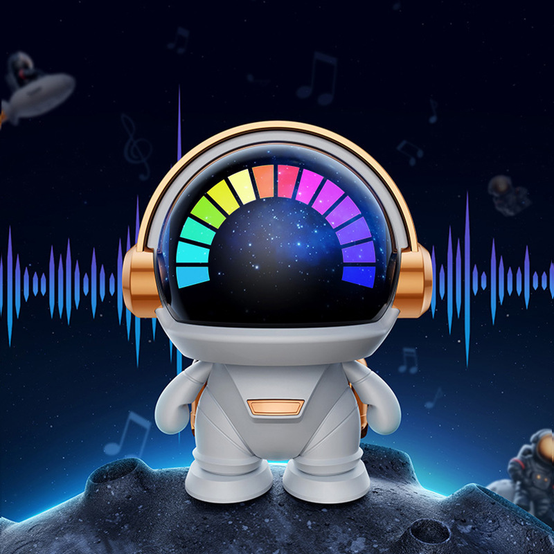 宇宙飛行士ワイヤレスBluetoothスピーカー、クリエイティブなサブウーファー、ポータブルミニスピーカー、アウトドアギフトスピーカー|undefined