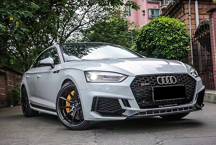 Suitable for New and Old Audi Models. Modified Front Bumper, Large Surround, Rear Bumper, Grille, and Rear Lip