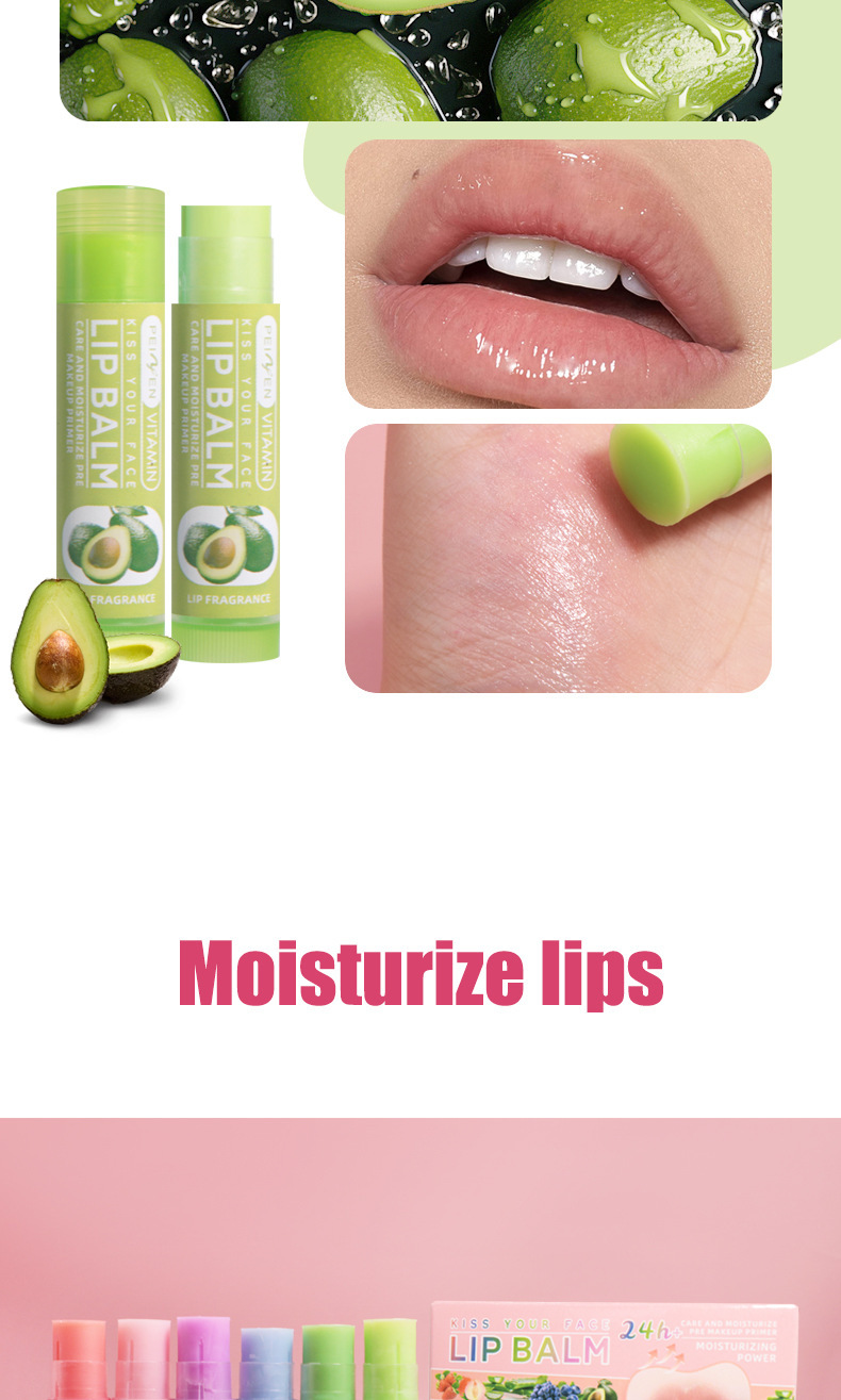 Fruit Scented Moisturising Lip Balm Set For Soft Hydrated Lips_voghion.com