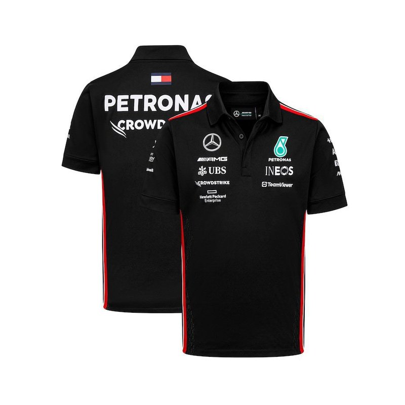 クロスボーダーF1レース新型ボタンPOLOシャツオートバイ服マウンテンバイク通気速干半袖POLOメンズかっこいい|undefined