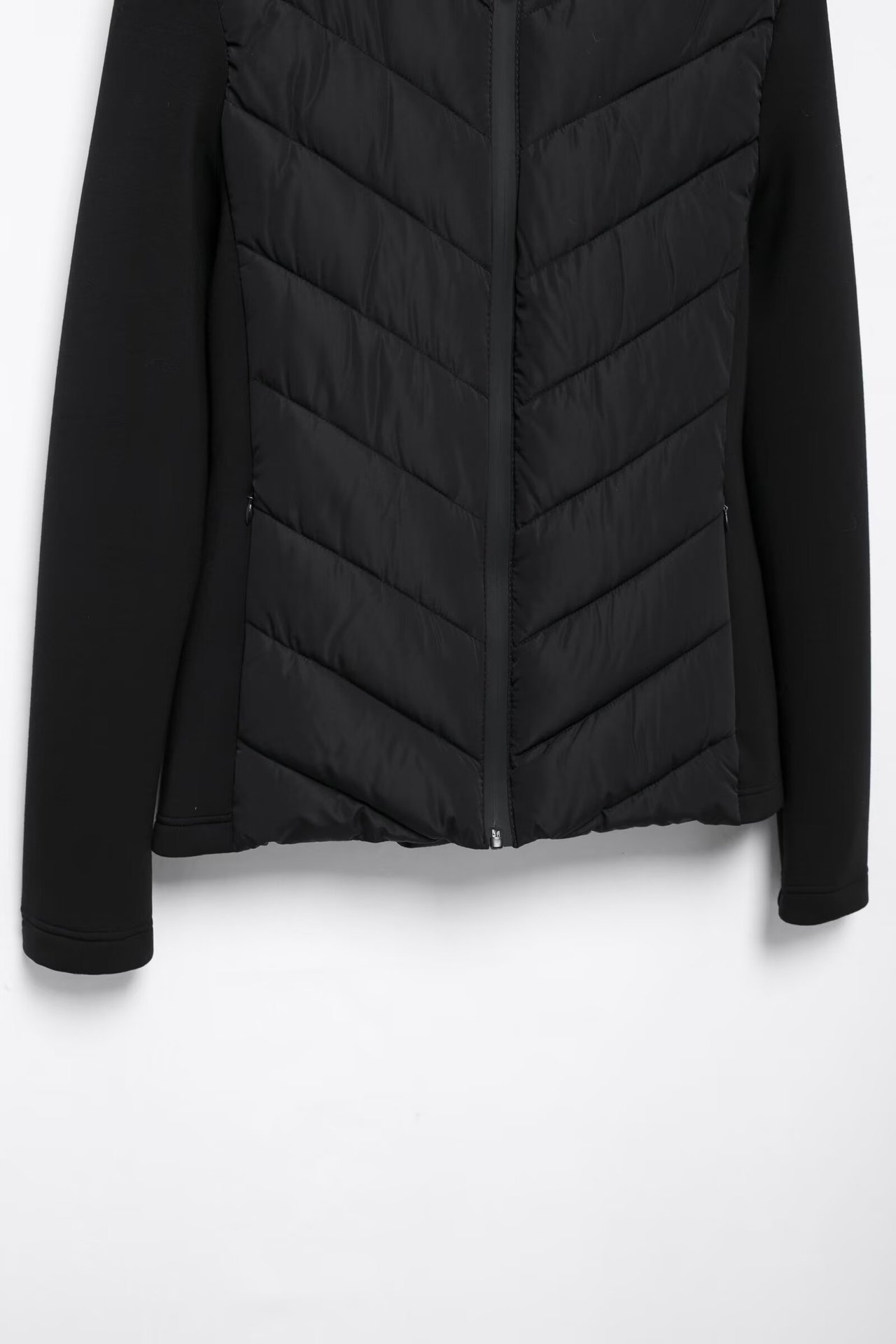 Abbigliamento donna 2024 autunno e inverno nuovo patchwork giacca casual in cotone con cappuccio_voghion.com
