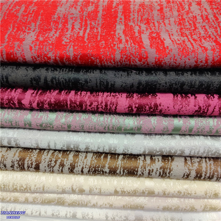 H-9303#高精密多色树皮提花 男女时装西装外套连衣裙沙发箱包面料