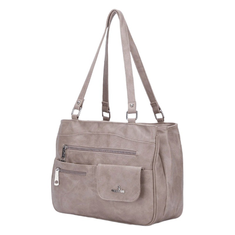 Comercio exterior popular transfronterizo Bolso de mujer Bolso de mensajero de hombro retro europeo y americano Bolso de mano portátil de gran capacidad Venta directa de fábrica