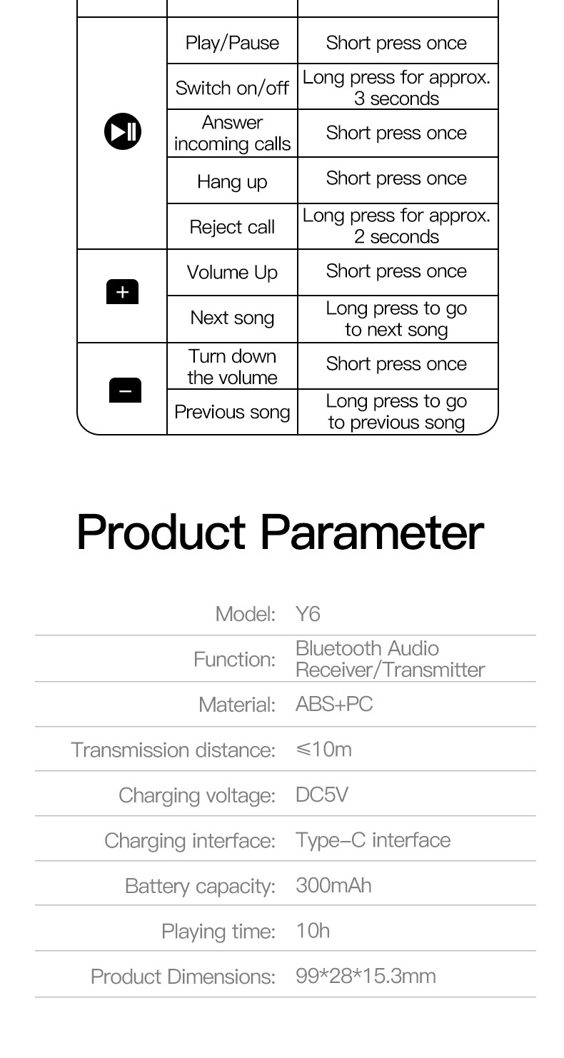 New Product Wireless Bluetooth 5 4 Receiver Transmitter Car Aux Navigation Audio Adapter Headphone Switch Connection