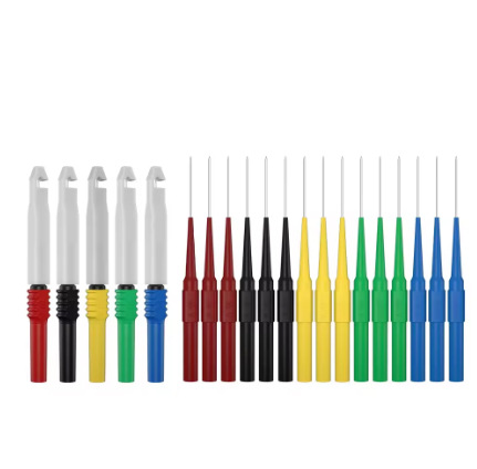 Sonda de prueba de reparación de automóviles línea de punción de señal aguja reloj palo de alambre resistente a altas temperaturas 2MM4MM reloj Universal pluma sonda image 20