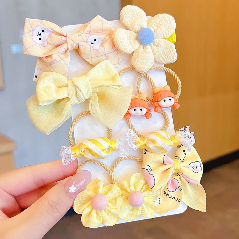 Diadema para niños niña linda princesa banda para el cabello banda de goma para bebés no duele el cabello elástico niñas Cola de Caballo accesorios para el cabello