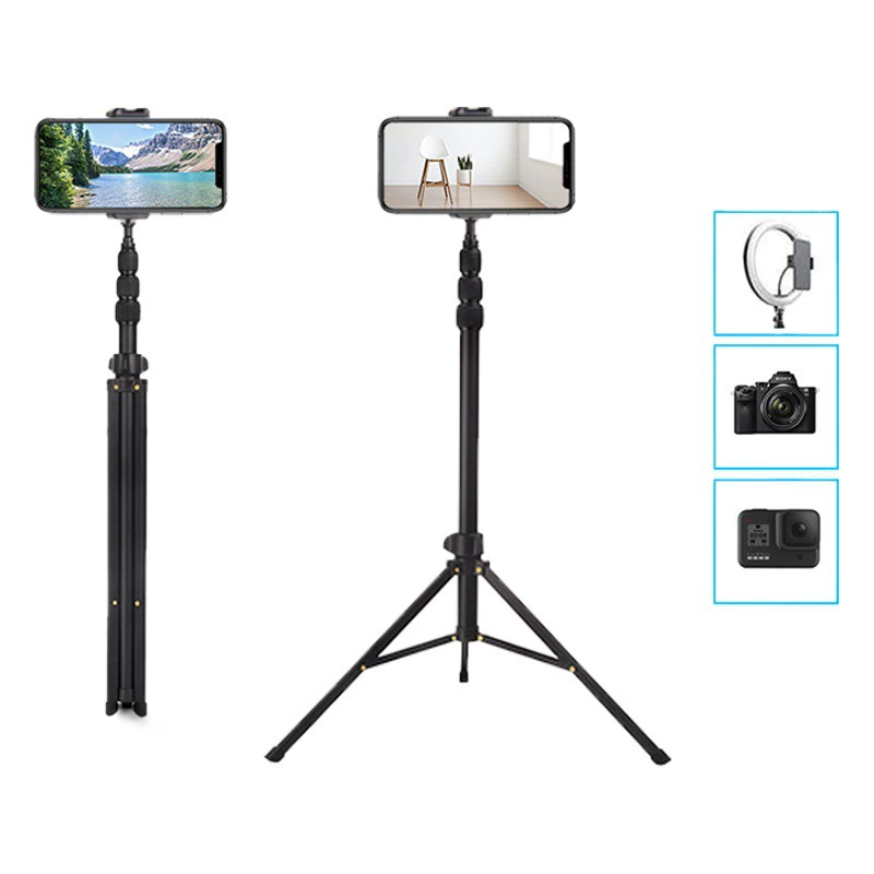 1,7 метра от пола до пола стойка для прямой трансляции встроенный штатив камера мобильного телефона штатив Jmary MT45