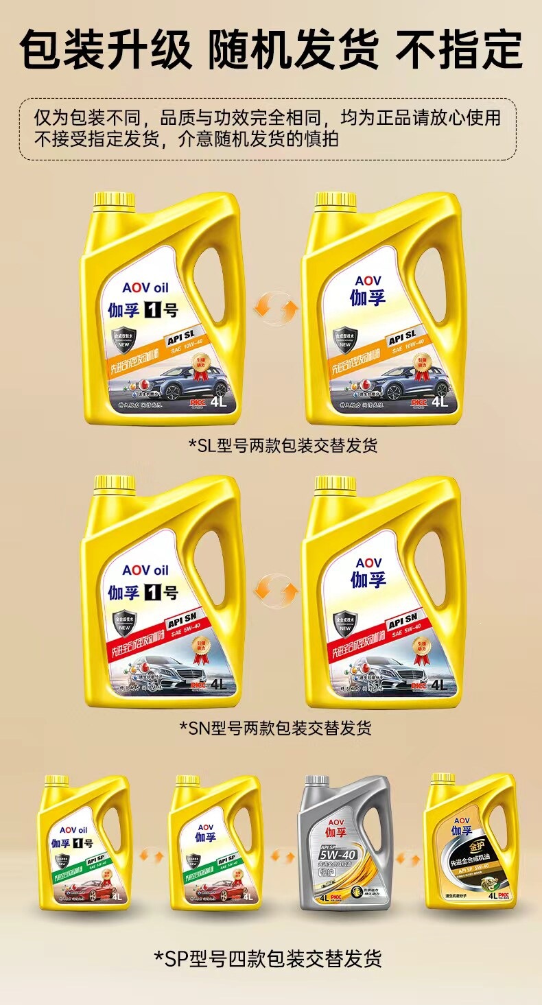 Suitable for genuine automotive engine oil, synthetic lubricant for car engines, SL grade 5W-40 all-season oil