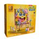 Senbao Building Blocks 612215 Spongebob Stereoscopic Easel Assembly Model Squidward Squidward Children's Toy Gift