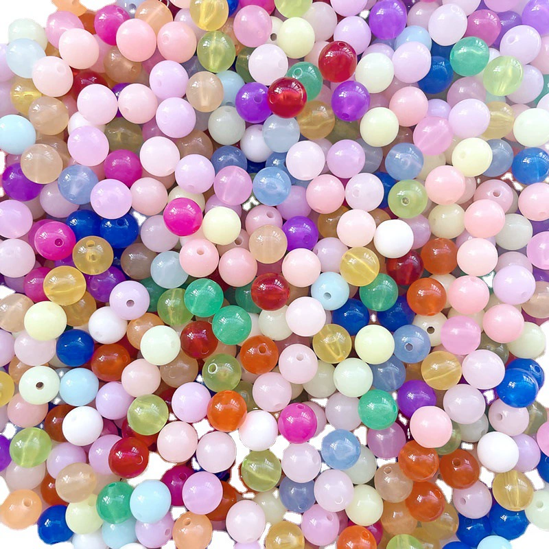 Acrylic round beads, curtain, phone case, accessory, accessories, DIY