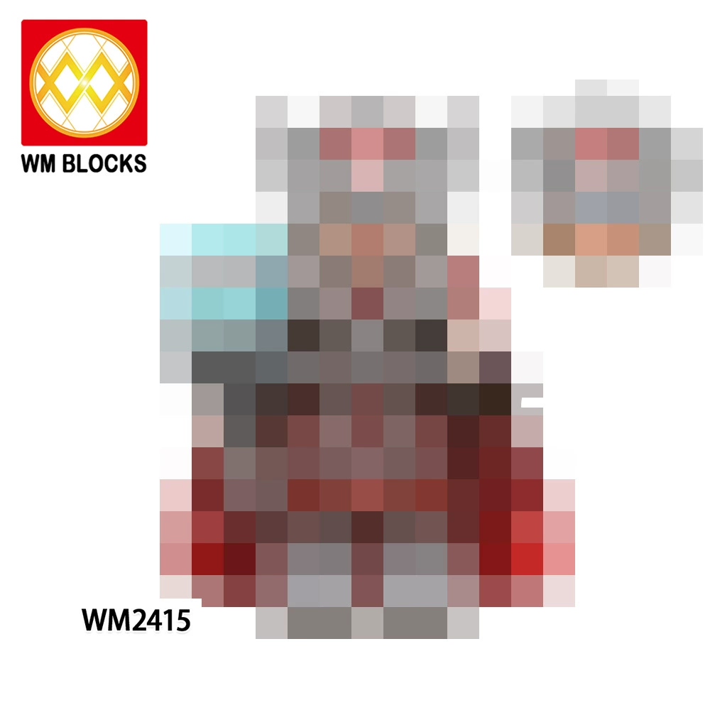 Иностранные торговые товары WM6146 Супер серия фильмов пазл сборная минифигурка игрушка в пакетике