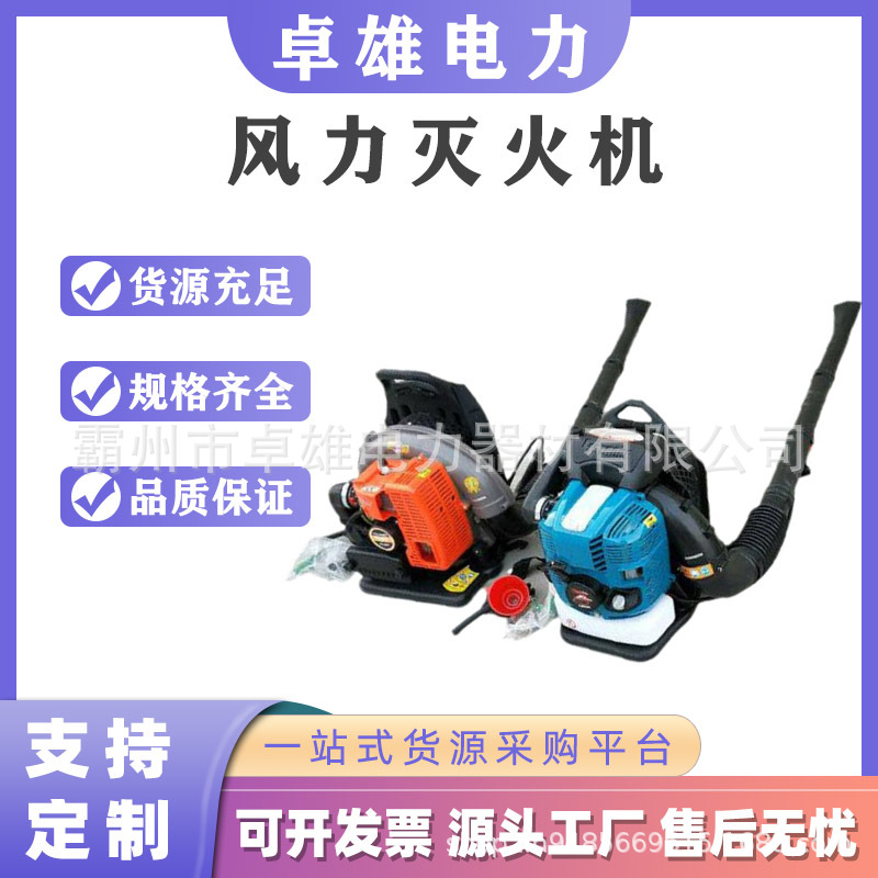 除尘落叶公路消防风力灭火机肩背式四冲程吹雪机大功率吹风机