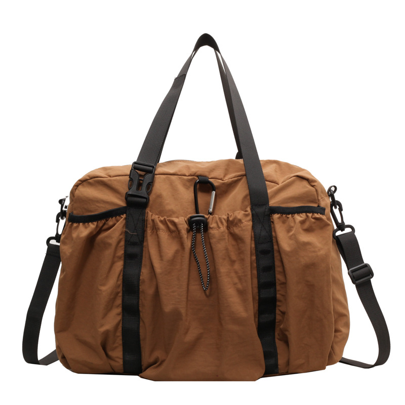 Women's Outdoor Techwear Bag - New Large Capacity Nylon Casual Tote, Commuter Bag, Trendy Gym & Airport Bag - Thumbnail 5
