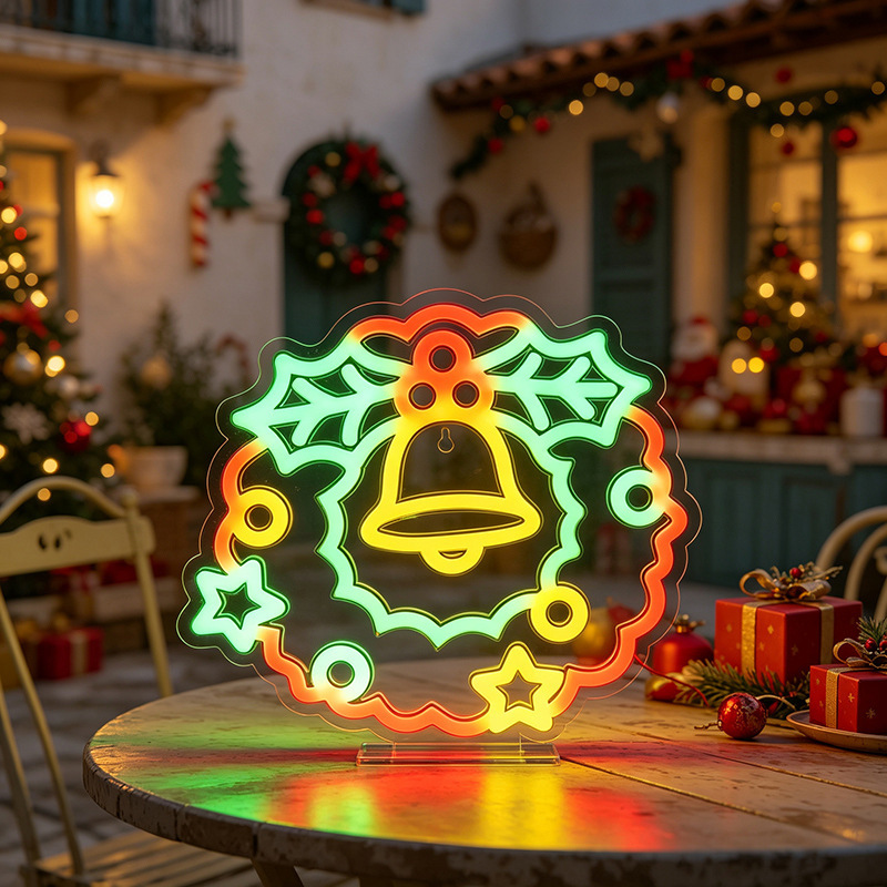 Amazonas Navidad atmósfera decoración lámpara acrílica lámpara de neón lámpara colgante lámpara led modelado lámpara regalo image 14
