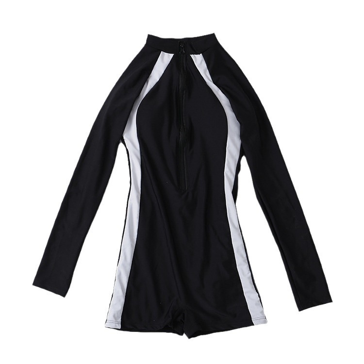 trajes de baño para mujeres, protección solar, mangas largas conservadoras, cubrir el estómago y mostrar el estómago delgado, deportes profesionales, trajes de baño para mujeres, spa