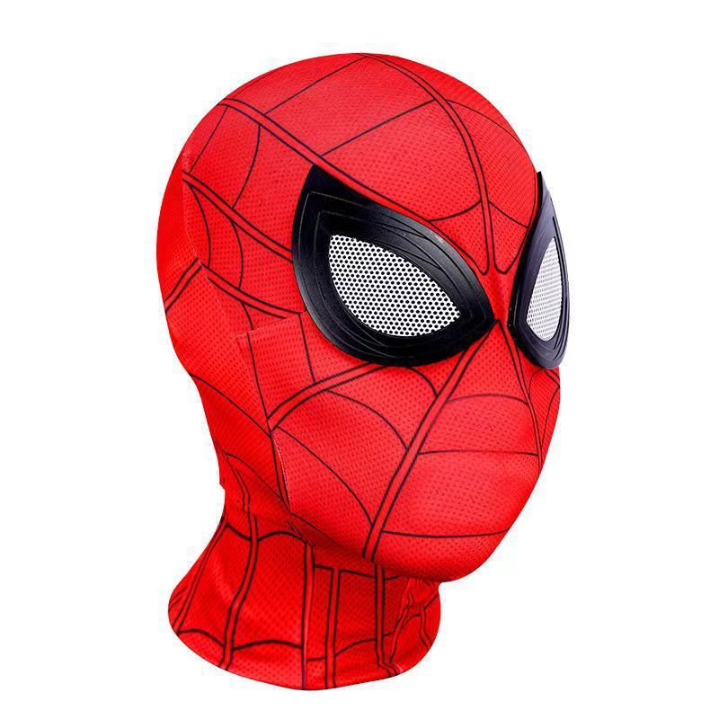 クロスボーダー電動スパイダーマンヘッドギアリングリモコン点滅発光マスクハロウィンヒーローズエクスプレスヘッドギア|undefined