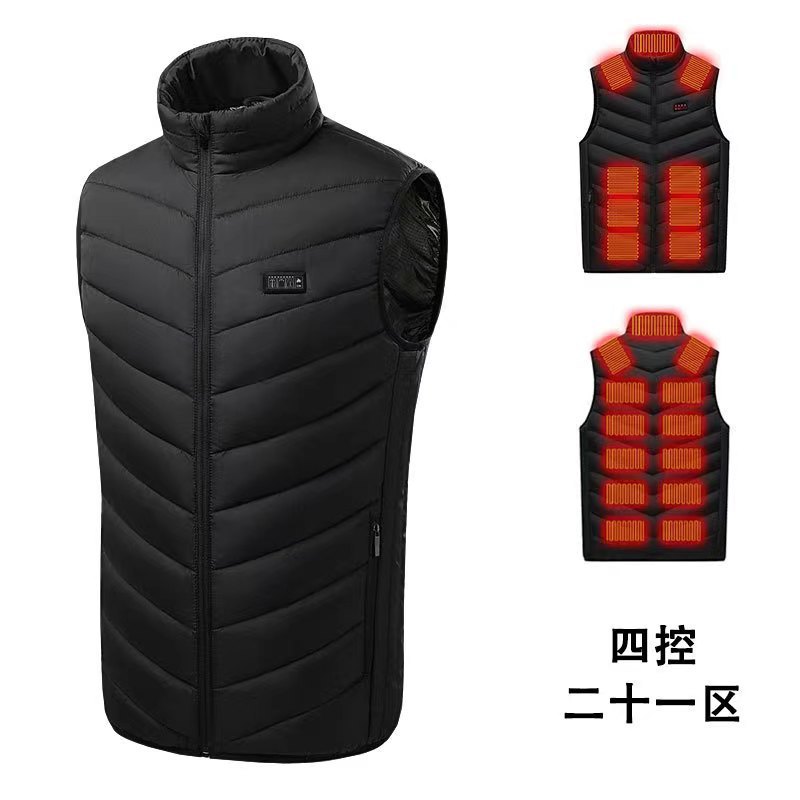 4개의 컨트롤과 21개의 영역 검정색