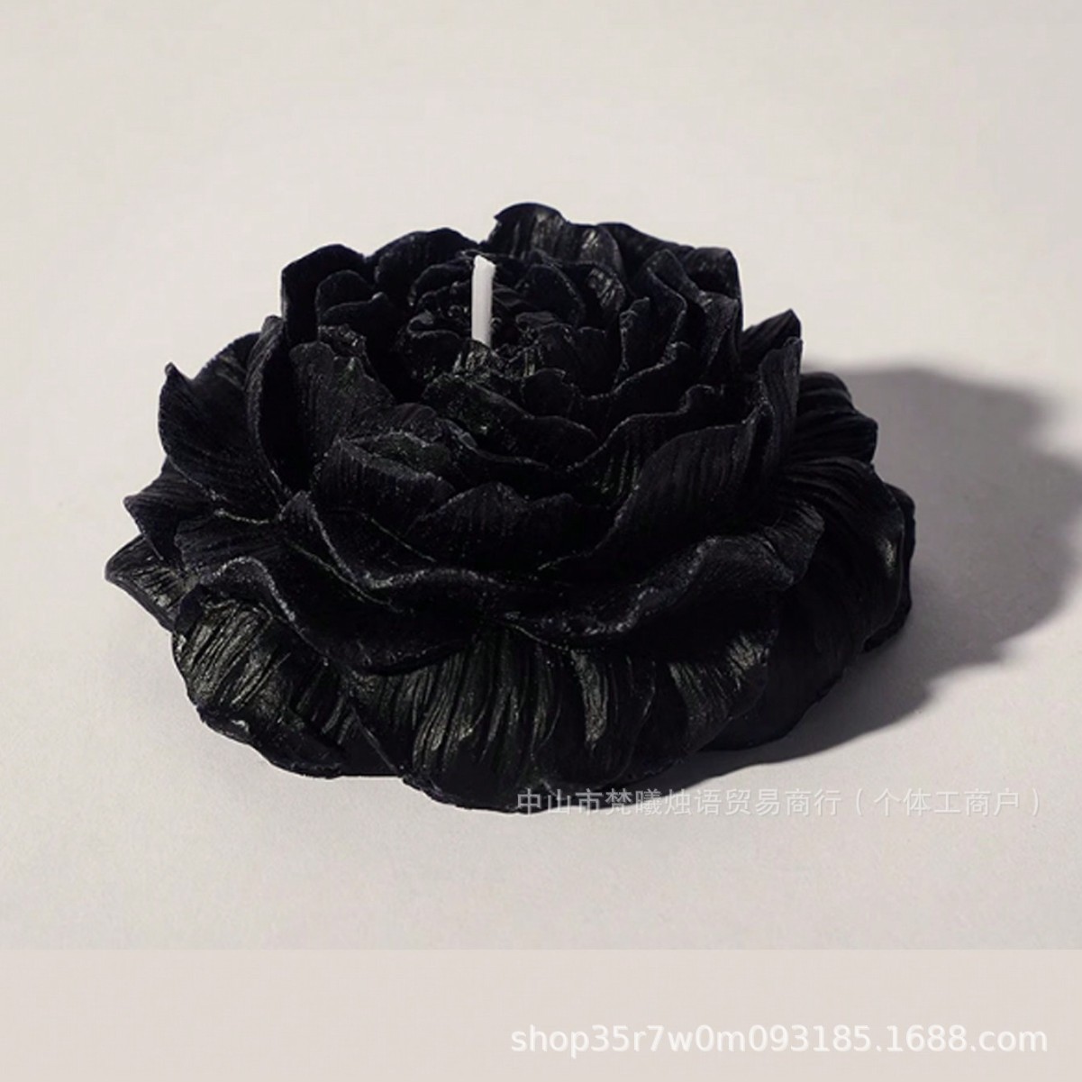 Fragancia de souvenirs con forma de flor de peonía, decoración de velas, ambiente, regalo, día de la madre, flores creativas, velas aromáticas