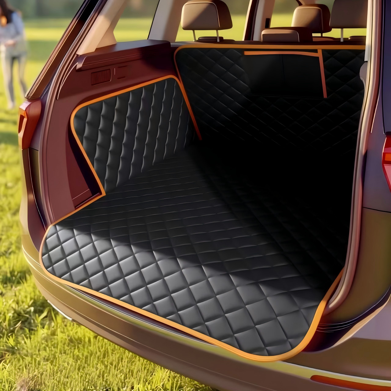 Car Pet Mat, Trunk Mat, New Waterproof and Dirt-Proof Multifunctional Pet Travel Protection Mat, Car Pet Mat