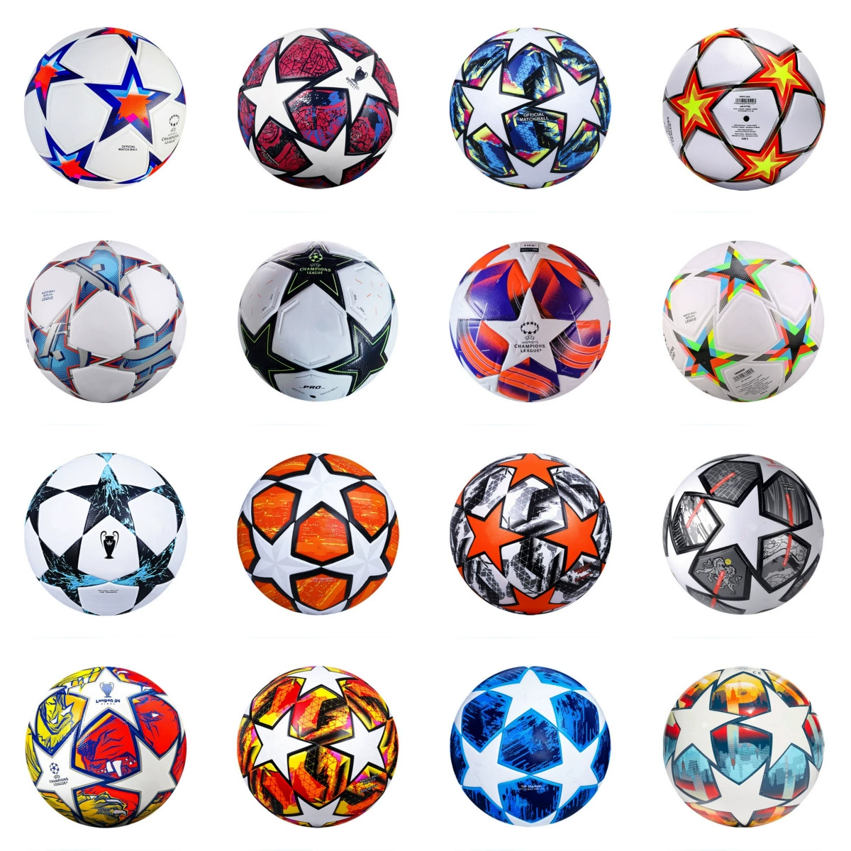 Платежный набор лиговых мячей чемпионата мира по футболу Premier League из кожи с клеем, оптовая продажа за рубежом