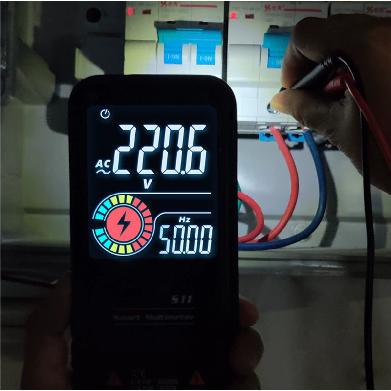 BSIDE умный мультиметр с большим экраном S10 S11, мультиметр с цветным экраном, портативный цифровой мультиметр с большим экраном