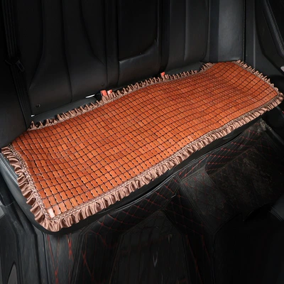 Bamboo Sheet Single Mat Bamboo Block Cool pad - brown-lace-oxford-bamboo-slices-back-row