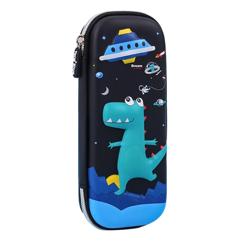 Caja de lápiz multifuncional de dibujos animados coreano de gran capacidad de la escuela primaria de Kindergarten