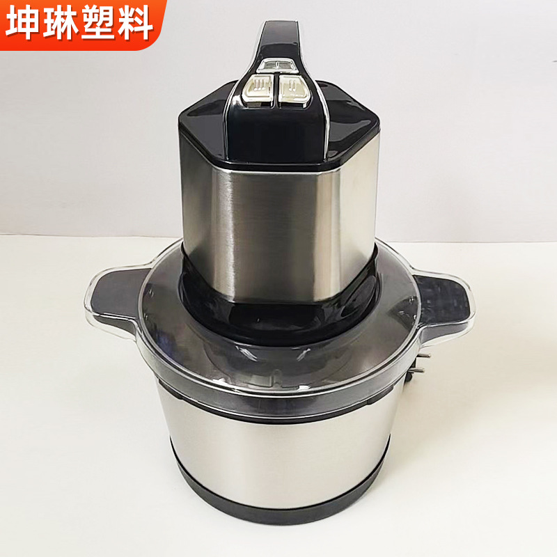 도매 6 리터 고기 분쇄기 가정용 요리 기계 다목적 식품 보충 기계 스테인레스 스틸 대용량 전기 고기 분쇄기