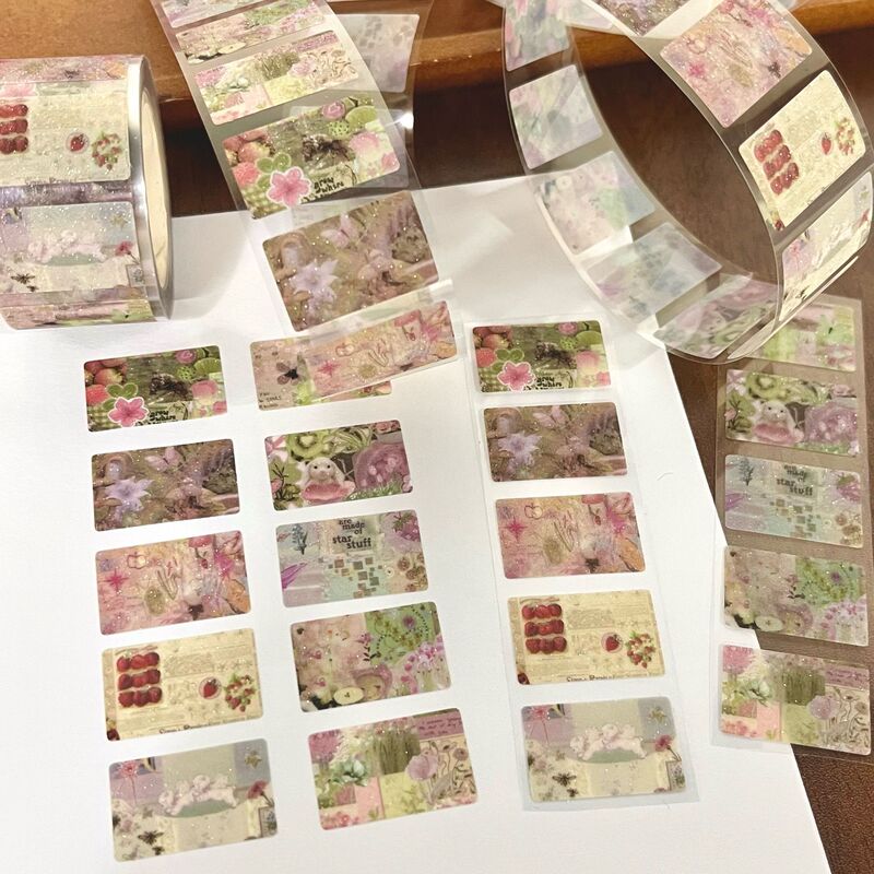 Bala クールフラッシュサンドラベルステッカーロールステッカー 10 写真 1 サイクルインかわいいハンドブック diy 装飾ステッカー|undefined