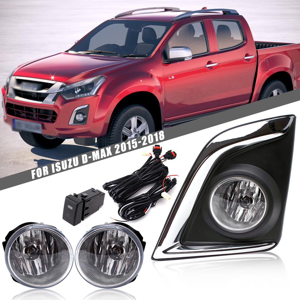 Aplicable a ISUZU 16 17 18 años nuevo D-MAX pickup luz de niebla delantera luz de niebla delantera conjunto de luz de barra delantera