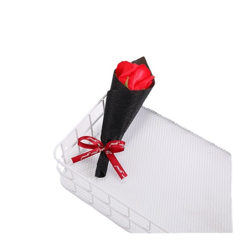 Women's Day single soap flower rose small bouquet simulated soap flower gift box Valentine's Day gift Teacher's Day Chinese Valentine's Day