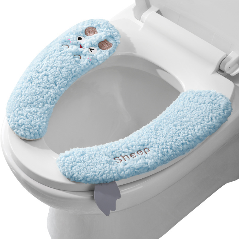 アニメはトイレの座布団を厚くして保温します。|undefined