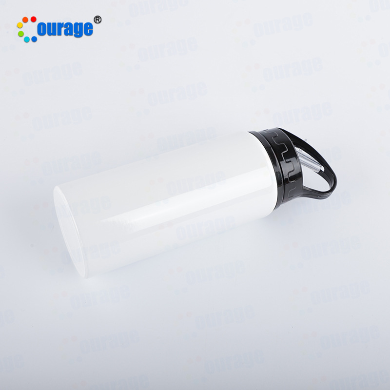 Transferencia de calor en blanco deportes hervidor escalada sublimación capa aluminio en blanco olla DIY imprimible logo fábrica al por mayor