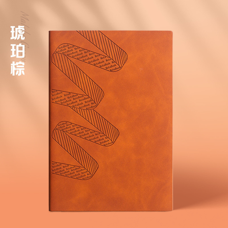 跨境笔记本礼盒套装新款a5加厚本子办公会议记事本可刻字可印logo|undefined