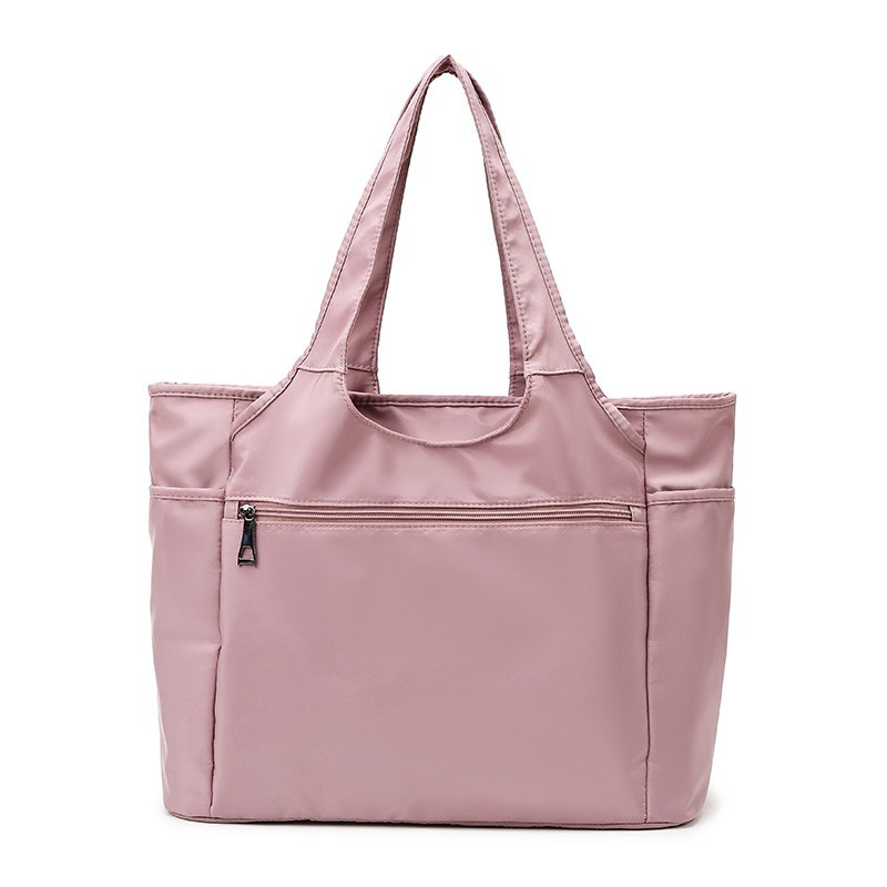 Bolsa de viaje de gran capacidad transfronteriza de las mujeres ligero de tela Oxford de cercanías simple bolsa de viaje bolsa de hombro de mamá
