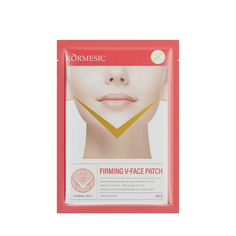 KORMESIC水凝胶V脸贴-片装face mask跨境外贸厂家批发面部护理