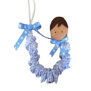 Baby Pacifier Chain, Elastic Cotton Shrink Strap, Pacifier Anti-Lost Chain, Teether Chain, Kidsren's Handkerchief Clip Buckle