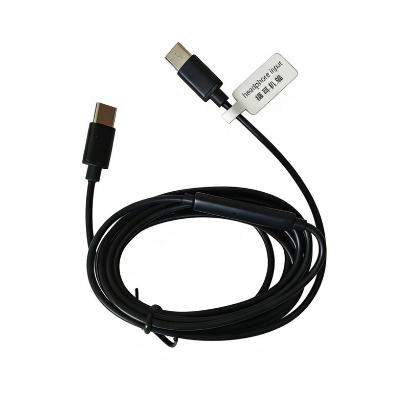 Dual Type-C Interface Headphone Extension Cable Live Broadcast Audio Cable Low Latency Transmission Stable Connection Cable Practical