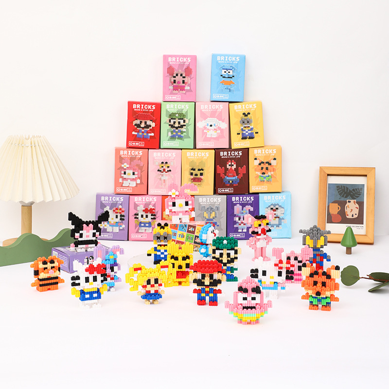 Los bloques de construcción de partículas se envían al azar