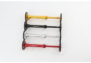 Litepro Folding Bike Modified into a Longtail Bike with Aluminum Alloy Easy-Wheel Extension Rod, Telescopic Rod, Extendable