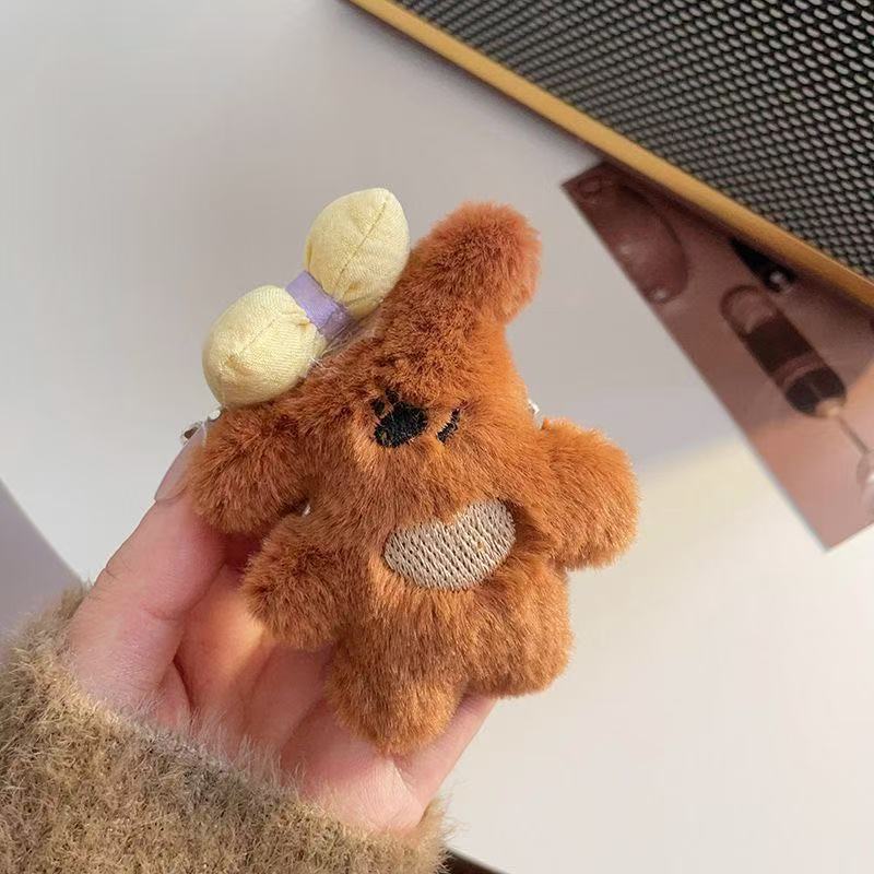 漫画人形ぬいぐるみレッサーパンダヘアピンサイドクリップ大型BBクリップヘアアクセサリーヘアピンメイクアップクリップぬいぐるみ|undefined