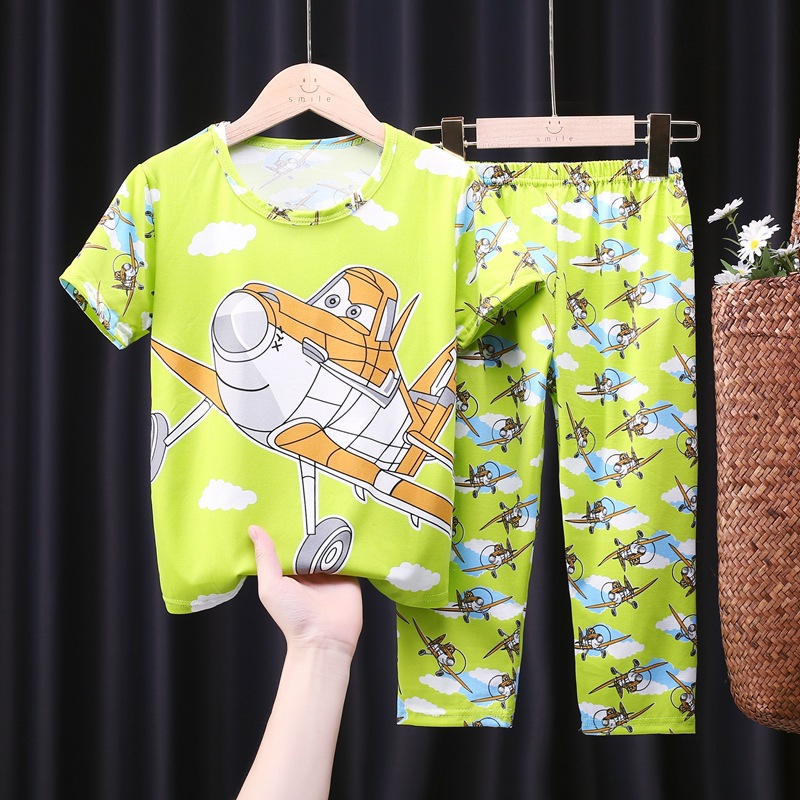 Z-Conjunto corto y largo-Avión Verde