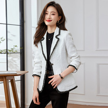 名媛风时尚职业小西装淑女风西装外套女春秋电商网店代理一件代发