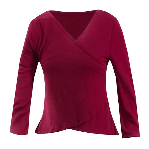 Dance practice clothes for women modern classical jazz square ethnic adult teacher art exam body yoga slimming top