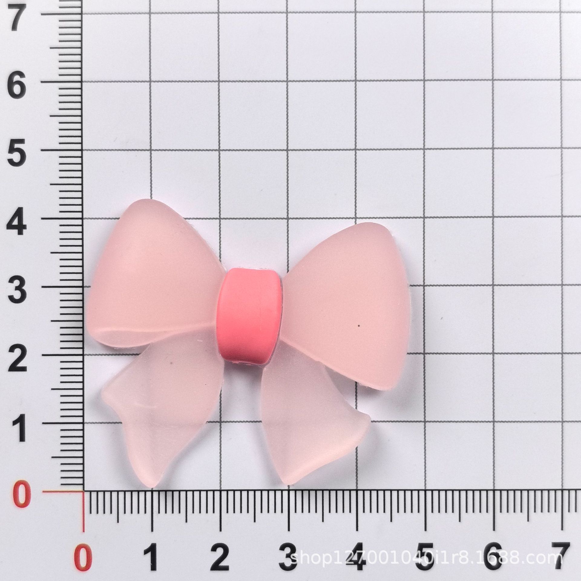 투명한 활 (48x42mm)